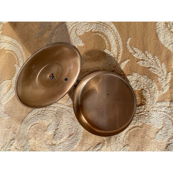 Vintage Brass Hyde Park Crumb Catcher Silent Butler Ash Tray Mid Century "G" - Picture 6 of 7